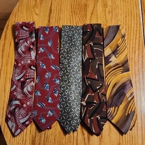 100%silk ties